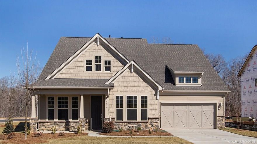 Bent Creek is our Newest Community located off Jim Wilson Road in Indian Land SC.  This beautiful Ranch home will be ready is ready now!  It's a fabulous Ranch plan and offers two guest suites on the main floor, owners suite on main fantastic kitchen, game room with covered balcony and so much more, large island with granite, 2 car garage, closing costs available