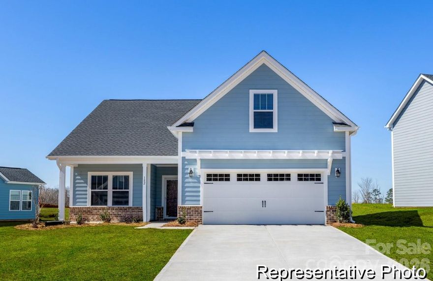 Build your ideal semi-custom home in Morrow Brook—Albemarle’s newest community offering peaceful living in scenic Stanly County, just 45 minutes from Charlotte and Concord. The TA1600 is a flexible ranch floorplan designed to adapt to your lifestyle. Enjoy open-concept living with a spacious Great Room, optional fireplace, generous Dining Area, and an L-shaped Kitchen with island—great for everyday living or entertaining. The main level features a large Primary Suite with walk-in closet, two additional bedrooms, full bath, and a separate Laundry Room. Customize your home with the optional Second Floor to add a Bonus Room, extra bath, or additional bedroom. Experience comfort, space, and flexibility at Morrow Brook—your ideal place to call home.