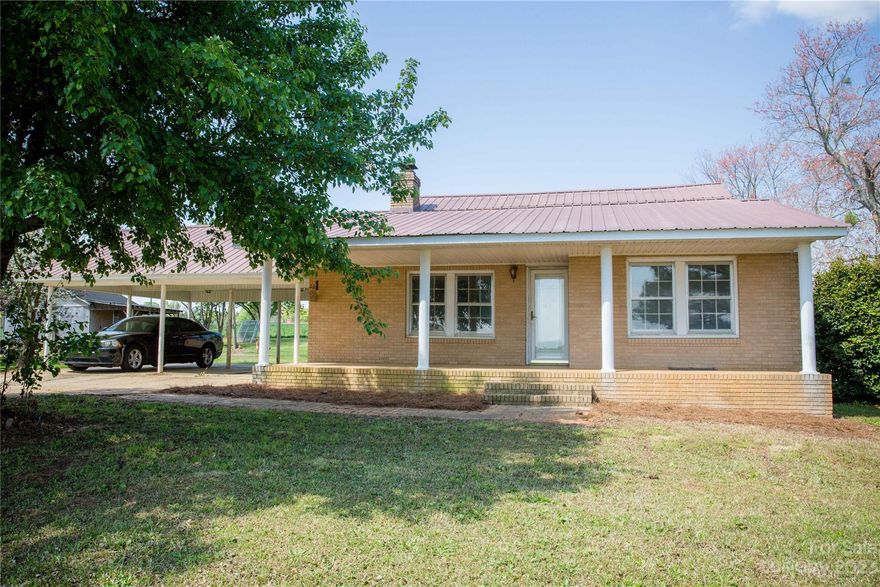 Attention investors and home buyers.  This 3 bedroom 1 bathroom ranch home with NO HOA situated on 1.5 acres is loaded with opportunity and so much potential. Newer well and roof.  Sit on your front porch watching gorgeous sun rises and sunsets! Home is being sold AS IS.