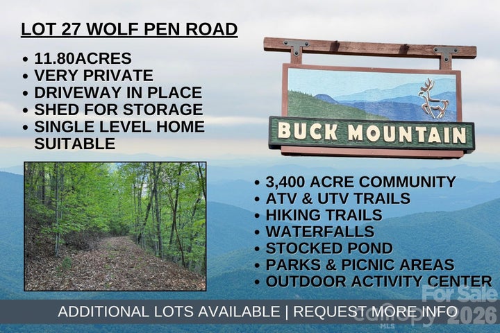 Photo 1 of 42 — TBD Wolf Pen Road 27, Purlear, NC 28665