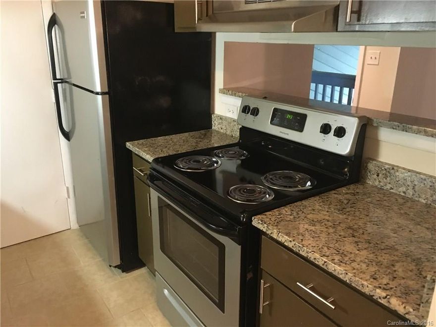 Recently renovated 1 bedroom with a large walk in closet,  convenient to everything. Apartment features new flooring, granite countertops and fresh paint.