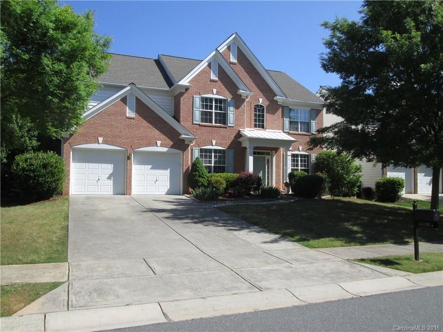 Brand new carpet. New paint. Kitchen back splash will be replaced 2nd week of May.  Walking distance to middle & high schools. Minutes to shopping center, gym, and I-485.