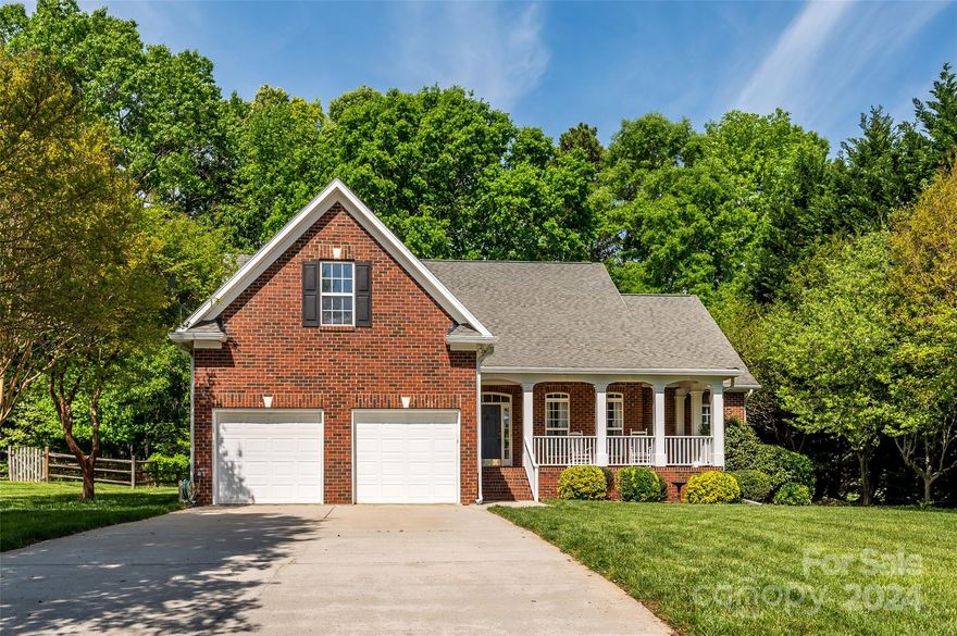 Welcome to your charming retreat nestled in the lovely Madison Ridge neighborhood, where one-level living meets comfort and convenience. Step onto the inviting rocking chair front porch & feel the stress of the day melt away. Inside, discover the private main level primary suite, complete w/tray ceiling & a cozy sitting room. Entertain in style in the spacious great room boasting a vaulted ceiling, seamlessly connected to the kitchen & dining areas, perfect for gatherings & everyday living. Need extra space? Upstairs offers versatility w/a private game room or 4th bedroom, ensuring plenty of room for customization to suit your lifestyle needs. For outdoor enjoyment, retreat to the large back yard & deck, ideal for lounging on warm summer evenings. Plus, with 2 large storage sheds, you'll have ample room for storage or hobbies. Conveniently located w/easy access to Hwy 485 and with no HOA fees to restrict your lifestyle choices, the possibilities are endless in your new home!