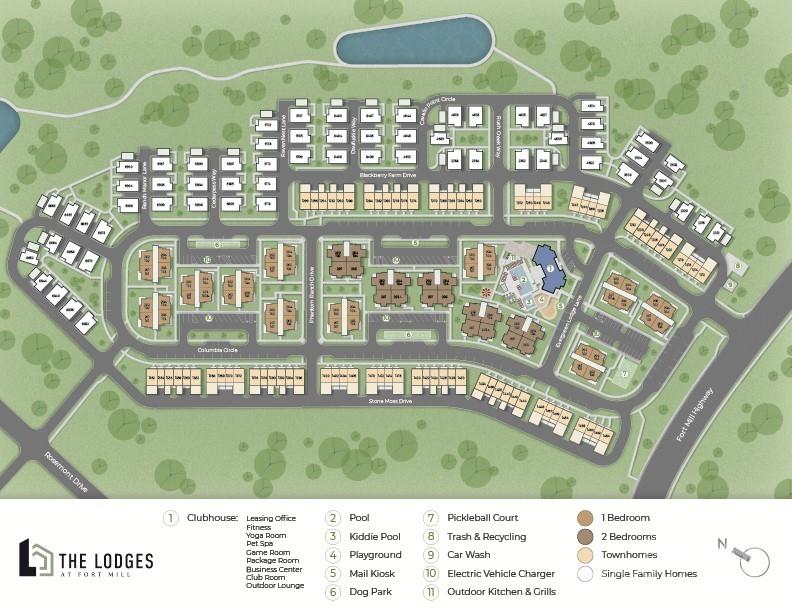 Fort Mill, South Carolina 29707, United States, 1 Bedroom Bedrooms, ,1 BathroomBathrooms,Residential,Active,51217