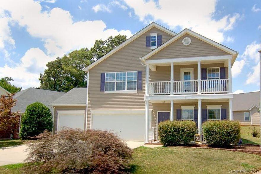 Wow! 2900+ Square Feet of living space for under $250K for this former Builder Model in Union County. 3 Car attached garage. Office has custom built in cabinetry. Nice open floor plan with loft upstairs. In-ground irrigation. All window treatments stay with the home. Intercom system.