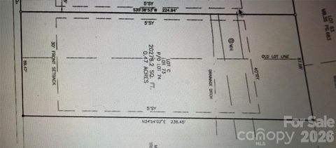 Photo of 3824 Oakwood Road #lot c/73 p/o74, Charlotte, NC 28269 (MLS # 4380169)