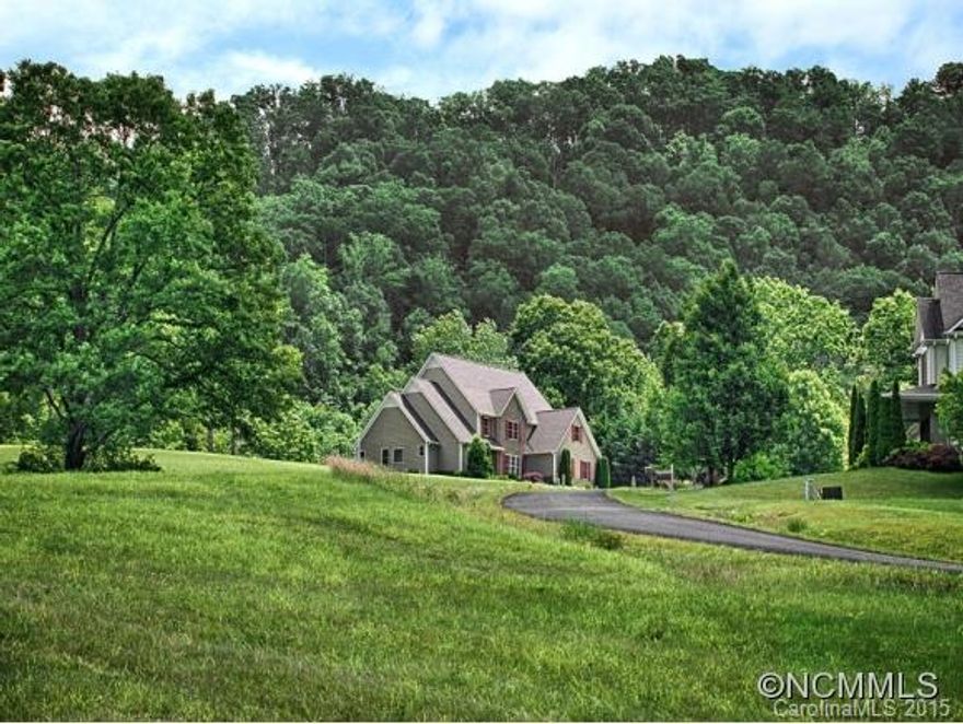 Exceptional Attention to Detail! Dramatic living room w/ambiant lighting make this home perfect for entertaining. Preparing meals is a joy in gorgeous kitchen with ample cabinets, granite, & quartz countertops, warming oven, open to family room & french doors lead to outdoor living space. Peaceful mountain setting in lovely Seven Glens. Only 12 minutes to Weaverville & 20 min to Downtown Asheville.