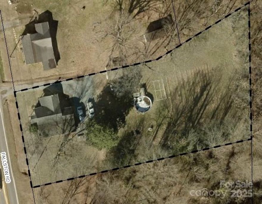 One level bungalow on approximately half acre lot between Shelby and Fallston.