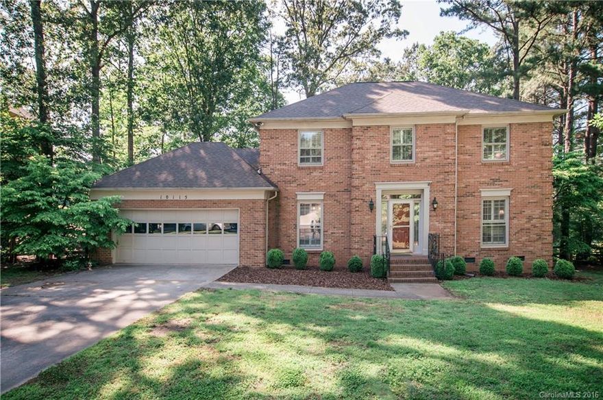 Nicely updated brick, golf course home in Williamsburg at Raintree. Many recent updates. Hardwood floors and tile downstairs. Recently remodeled Kitchen and Bathrooms. Beautiful Sunroom addition. Master Bedroom features separate sitting area perfect for office, nursery or other use. Plantation shutters on many windows. Neutral paint and color selections. New fixtures and hardware. Fenced yard and rear deck off Sunroom. Great location within neighborhood.