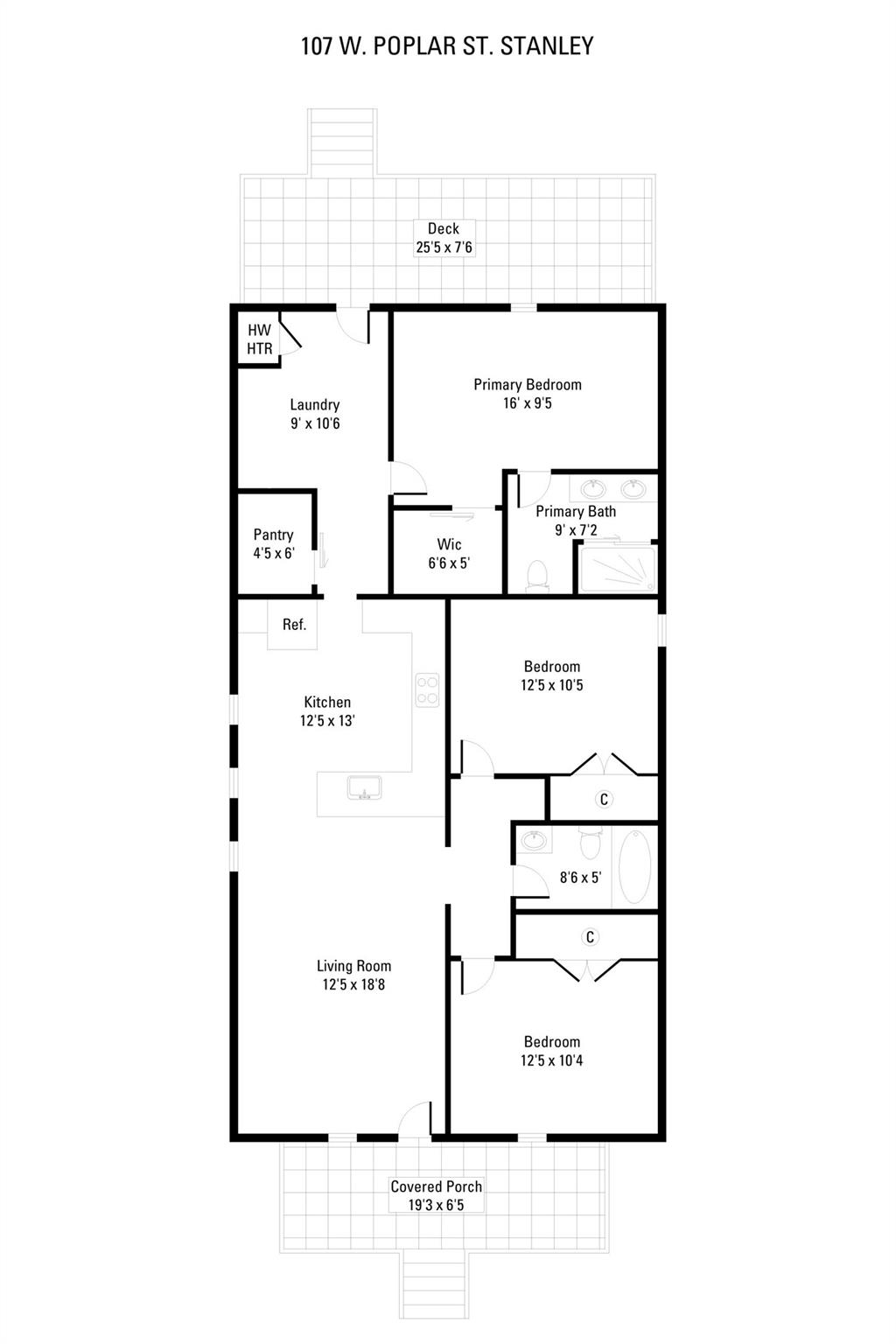107 W Poplar Street
