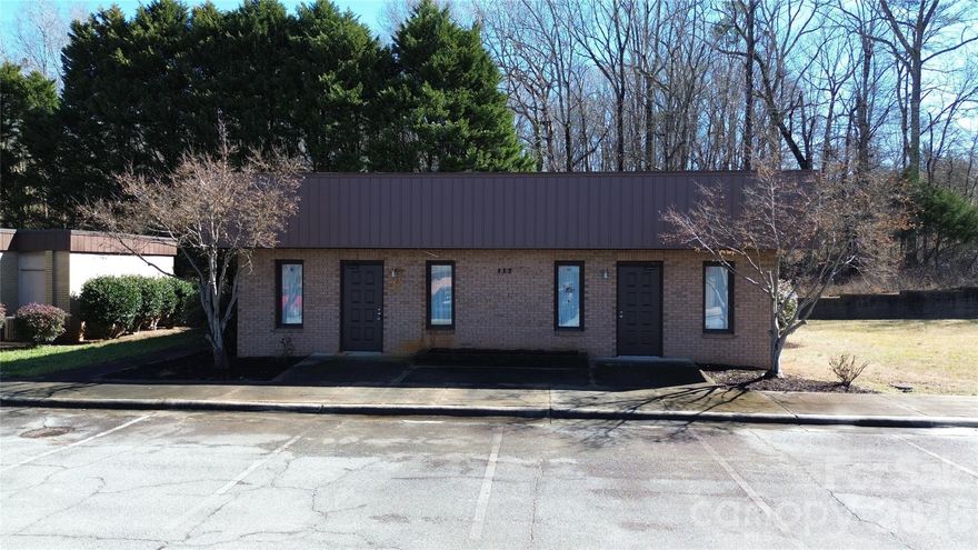 Approximately 1,520 SF professional office space located in a well-established office park setting in Lincolnton, NC. Previously utilized as a medical office, the existing floor plan provides a functional layout suitable for medical, dental, or ancillary healthcare services, as permitted. The configuration includes two front entrances and one rear entrance, offering flexibility for multi-provider use or separate client flow. Interior features include two lobby or waiting areas, a spacious reception and file/work area, five private offices or exam rooms, one larger executive office, one mid-size open workspace, and three half baths. Six parking spaces are located directly in front of the unit, along with ramp access for convenience.

Ideally positioned near Highway 321 and Main Street, this location offers strong accessibility and is just minutes from downtown and the Lincoln County Courthouse.

Lincolnton serves as the county seat of Lincoln County and continues to experience steady residential and commercial growth. Lincolnton has a population of approximately 12,000 residents, while Lincoln County is approaching 100,000 residents and continues to expand as part of the greater Charlotte region. With a median household income near $80,000 and consistent development throughout the county, the area provides a stable and growing base for professional and healthcare services.

An affordable opportunity to expand an existing practice or establish a new professional presence in a thriving and strategically located North Carolina community.