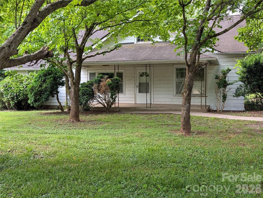 Welcome to your next home. This 2-bedroom, 1-bath house has a comfortable layout, tall ceilings, and gives you the chance to add your own style and updates over time.

Screened porch for entertaining or enjoying that morning cup of coffee.

Sitting on just over 2 acres, there’s plenty of space to enjoy the outdoors, spread out, or put it to use however you’d like. The mature trees out front provide great shade and give the property a warm, established feel.

The unfinished basement has an exterior entrance only and offers additional space for storage or a workshop.

If you’ve been looking for a place with land and the opportunity to make it your own, this one is worth a look.