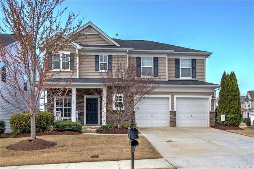 Awesome 2 story home located in Waterlynn at Exit 33! Large kitchen and dining opens to Great room; 2nd story landing opens to a loft ideal for office or playroom!  Enjoy walking trail, playground, swimming pool and recreational area.  Corner lot stands out with extensive landscaping. Convenient to I-77. Lowes Corp. and LKN Regional Hospital.