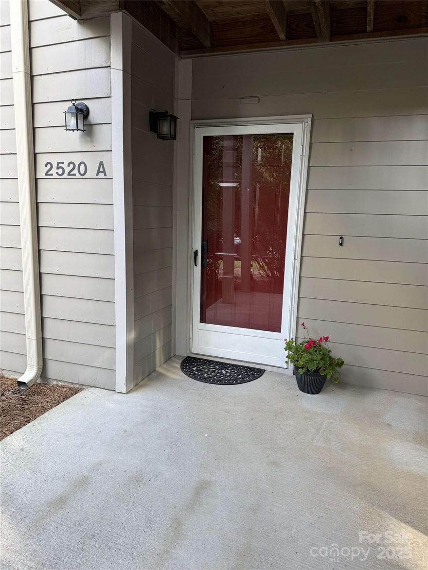 Enjoy comfortable, move-in ready living in this beautifully updated first-floor condo, perfectly situated in front of the community pool. This 2-bedroom, 2-bath home features a spacious living room, dining area, laundry room and a fully remodeled kitchen with all new appliances. Step out onto the large private patio, which offers peaceful views of the pool and easy access to your storage room. The community is a serene oasis with ponds and fountains creating a tranquil setting just steps from your door. Conveniently located within walking distance to shopping and restaurants in South Charlotte near Quail Corners, this condo combines modern comfort with an unbeatable location.