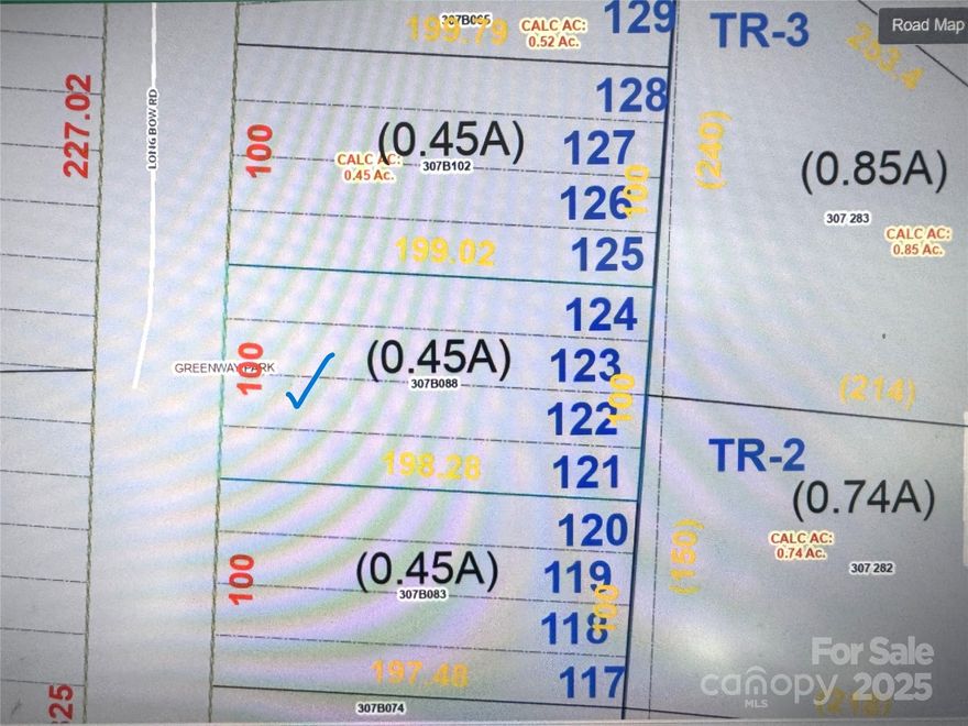 .45 acres buildable wooded lot outside city limits. Wooded lot with access via dirt road. Mobile & modular homes are permitted. Well & septic needed.