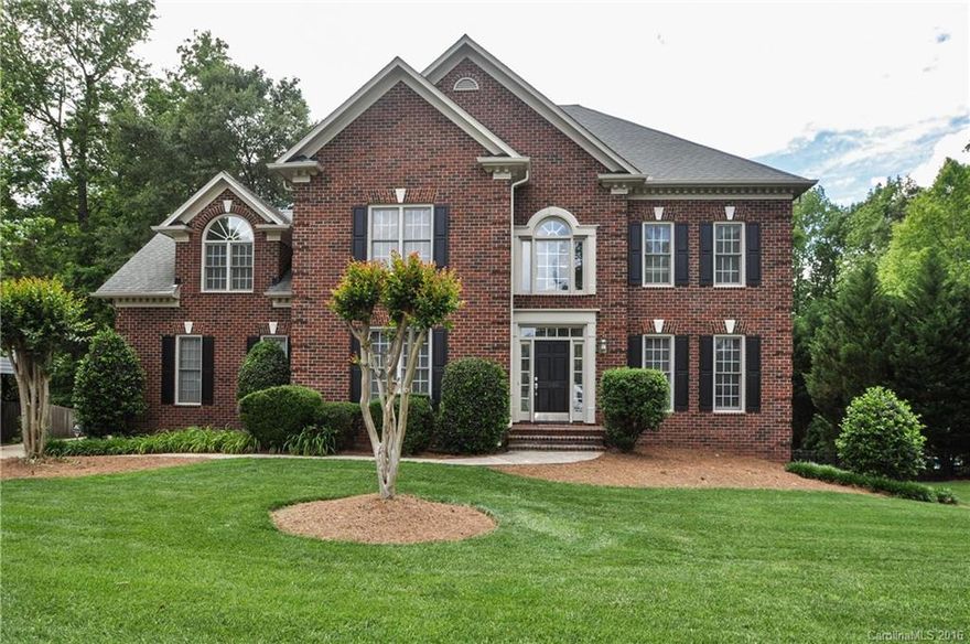 This beautiful Ballantyne home is within walking distance to shopping, restaurants, theaters, fitness & much more. This custom home features a fantastic kitchen w/granite countertops, solid cherry cabinets & a huge island brkfst bar. There's plenty of windows that overlook the lrg flat backyd. Pick your spot to unwind or have some fun because there's room for everything & everyone w/ the large great rm, family rm & bsmnt rec rm. This home has been pre-inspected & all repairs made. Move in ready!