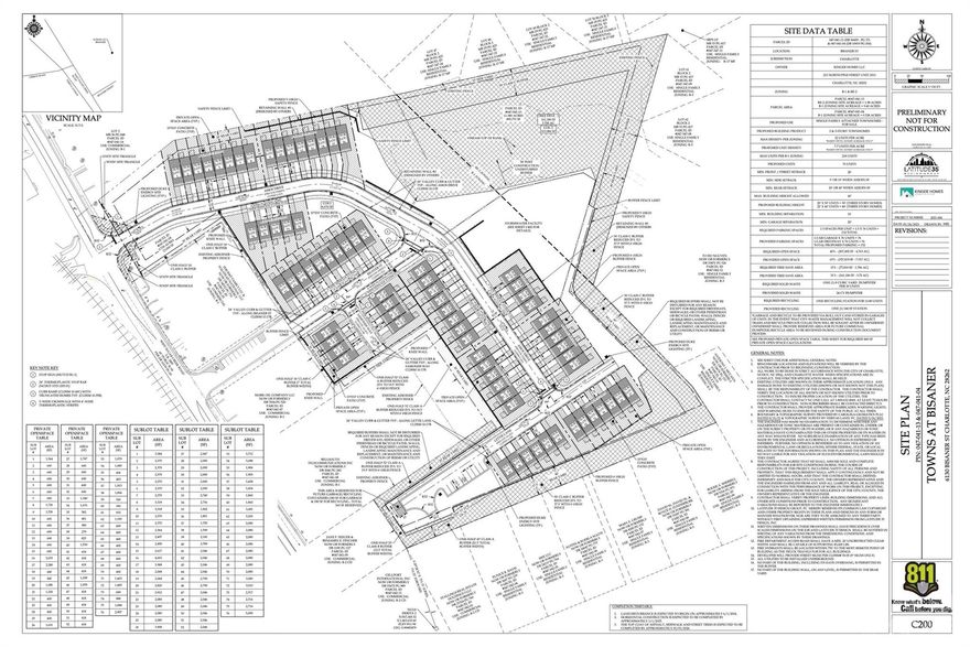 Great opportunity for a hard to find, entitled and soon to be engineered townhome site. This townhome opportunity is  in a prime Charlotte location.  The site will come fully entitled and engineered. No rental or short term stay restrictions for the site. Engineering to be complete by Spring 2024