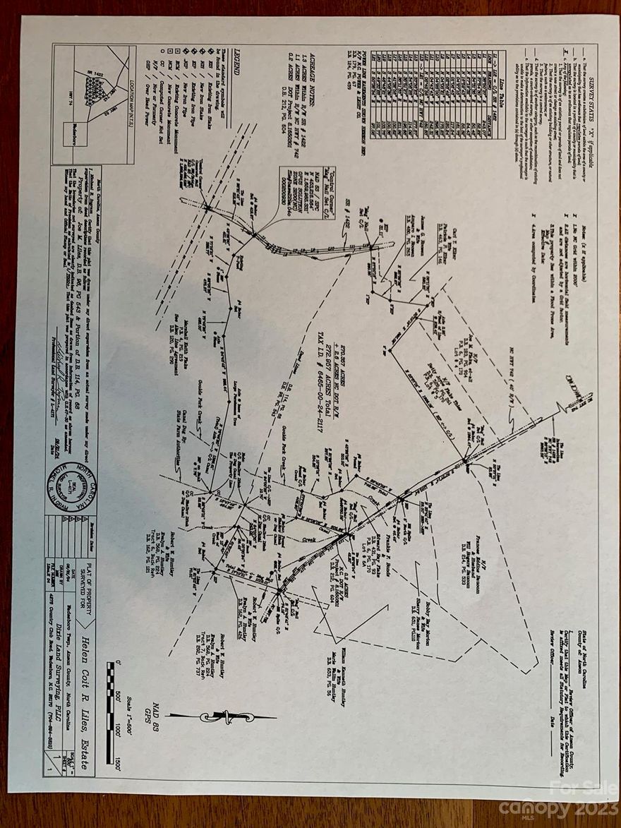 272.957 ACRE timber investment tract near US Hwy 74 and fronting on Hwy 742 and Boggan Cut Road west of Wadesboro.  Heavy timber value and professionally managed for many years.  Excellent frontage on both roads.  Lays perfect for a residential subdivision.  The new Wadesboro bypass may affect this property.