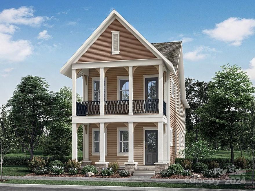 New home under construction in Fort Mill. This charming Cottage is conveniently located in Springfield Town Center where you can enjoy walking to local area restaurants, shops and the Harris Teeter. Features on the main level include open living with the family room leading into a beautiful kitchen with a large center island. The primary bedroom on the lower level leads out to a beautiful rear screened porch perfect for entertaining. Double front porches overlooking a green space. The upper level features two spacious bedrooms, walk-in closets plus one full bath. The loft space makes a great home office or bonus room. You don't want to miss this opportunity to own a brand new home in Fort Mill!