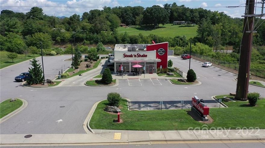 Steak & Shake Building now for sale in a very busy shopping center in Weaverville.  Located just off of I-26.  This is a great location for a restaurant, retail or business.  Approximately 15 mins from Asheville NC.  This property sites on 1.702/ac of prime land.  A Must See.  DO NOT DISTURB THE CURRENT TENANTS.  Call broker to schedule all showings.

OWNER IS WILLING TO LEASE THE BUILDING FOR $8,000/mo NNN