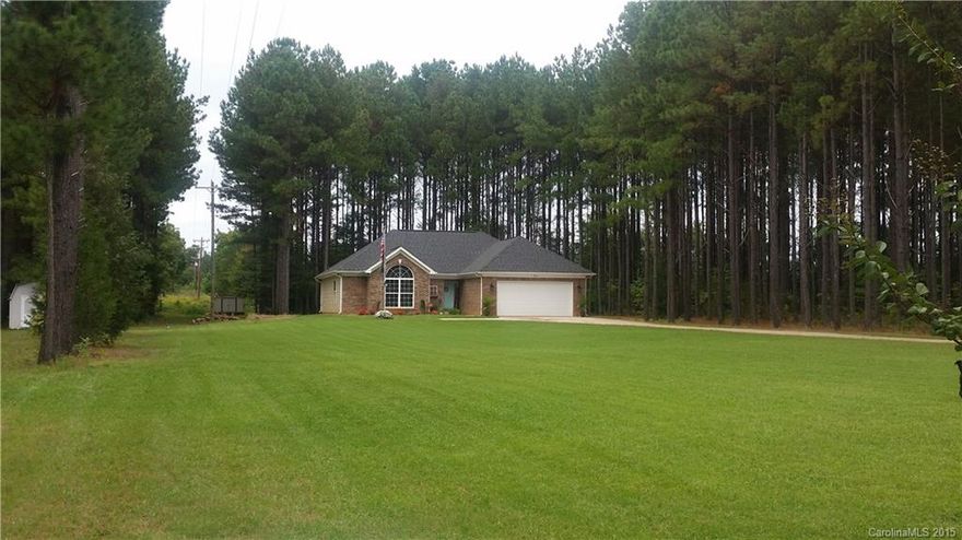 Cute as can be ranch home on an acre lot! Beautiful laminate flooring in great room and tile in kitchen. This home is totally move in ready and has a large private yard. 2 car garage. No HOA. Home qualifies for USDA financing.