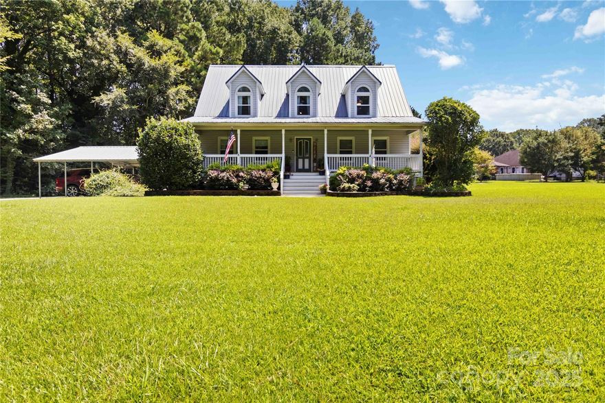 Welcome to 1230 Bowater Rd! This beautiful property is ready to welcome you HOME! It offers a country-like feel while still being close to all the amenities of town. The Cape Cod-style home features a charming front porch, perfect for rocking chairs! Inside, you'll find a warm and inviting space with a formal living room or den, a great room, a lovely kitchen, a dining area, a laundry room, and an office with access to a full bath. Upstairs, the primary bedroom includes an en-suite bath and a walk-in closet. Two additional bedrooms and another full bath complete the second floor. Outside, enjoy 2 acres of land, a screened porch, and a wooden deck at the back, perfect for relaxing on cool fall evenings! Sellers offering up to $5000 in seller concessions with an acceptable offer.