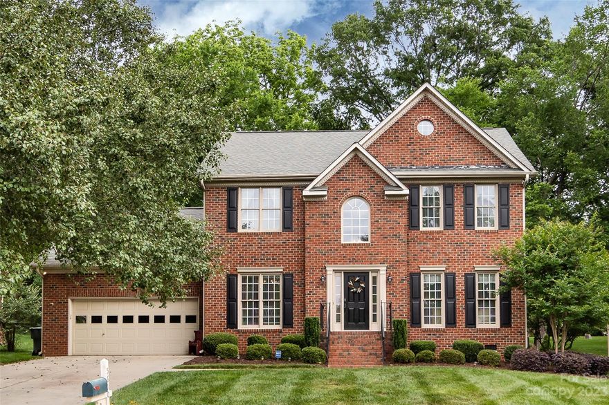 Welcome Home! Don't miss your opportunity to own this beautiful home in the sought after Woodlands community! This home is on a beautiful wooded lot with beautiful, updated landscaping! It has a large primary bedroom on the main floor! The main floor is large with the kitchen open to the living room and breakfast area, great for entertaining! The second floor has a great loft, 2 spacious bedrooms and a large bonus room also being used as a bedroom! Don't miss out!