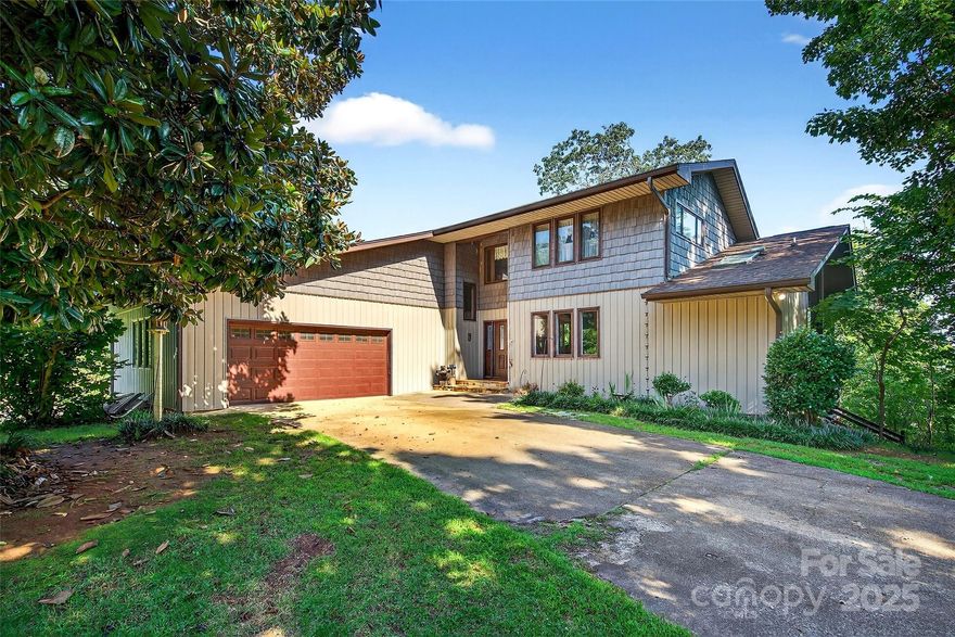 Private sanctuary on this remarkable property featuring a custom-built contemporary home with 3 bedrooms, 2.5 bathrooms, and 2,500 square feet of thoughtfully designed living space. This homesteader's paradise sits on this  remarkable land blessed with three meandering creeks and multiple building sites for future expansion dreams.

The home boasts two fireplaces, including one adorned with imported English rock from North Cove, plus updated Pella windows and sliding doors. A partial concrete basement with cinderblock walls provides excellent storage potential. 

Outside, fruit enthusiasts will delight in the peach, apple, and pear trees, complemented by blueberry and muscadine bushes plus a fig tree. Two of three pastures come fenced, while a metal barn offers equipment storage alongside a dedicated firewood shelter. Multiple outbuildings and sheds dot the property, surrounded by nature's embrace. 

The Level gardening areas await green thumbs, making this truly a homesteader's dream come true. All Farm Equipment Remains.