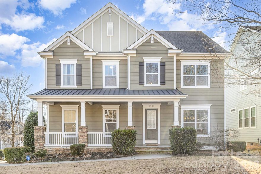 Welcome to The Palisades! This exquisite property is a corner lot home located in the amenity rich Palisades community. The rocking chair front porch is a welcome entry into the foyer. Beautiful Hardwood floors throughout the main living area and steps. The chef’s kitchen features granite counter tops, soft closing drawers, gas range and wall oven. The first floor boasts a flex bedroom or private office. The second floor has a spacious primary bedroom with trey ceilings, and walk in closet. Three additional bedrooms with walk in closets, and a flex media space complete the second floor. The Backyard is fenced for your privacy! Property is unfurnished and ready to be rented today!