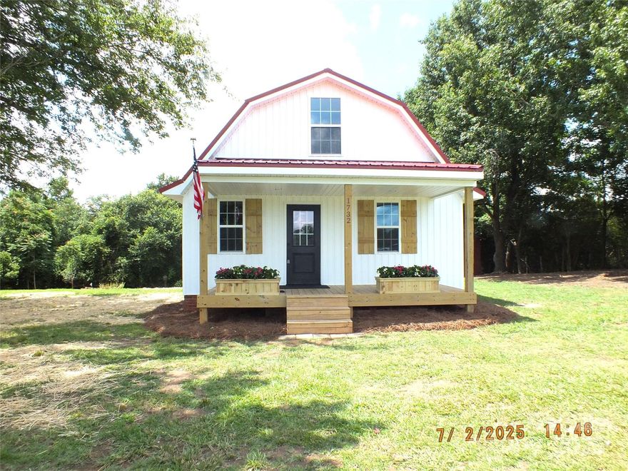 Come check out this home, completely remodeled and ready for a owner, cute as it can be, offers 2 bedrooms and 1  bath downstairs, kitchen which is completely new, all new appliances to include stacked washer and dryer in the closet. All open from the front door to the back door, then go upstairs for a private bedroom and bath with a extra area to use for another bed space or office/game area. The whole house has been updated to include new windows, insulation, new mini split unit for upstairs, heat pump downstairs  is older but was serviced and runs good. Enjoy the 12x12 deck on the back, there is a storage building and old chicken coups out back. The county living is here, all this in the Buford school district and on over .61 acres.