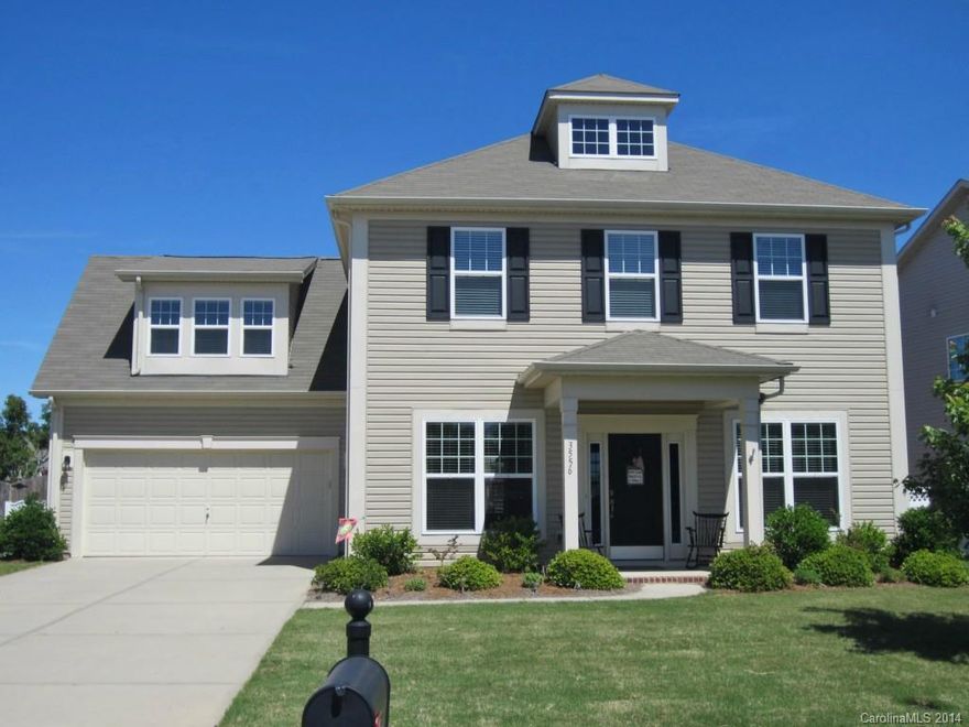 Super nice open floor plan with plenty of living space including 4 bedrooms PLUS a bonus room and an office. Handsome kitchen features granite counters, a pantry, a center island & stainless steel appliances - open to the great room with its warm gas log fireplace. Luxury owner's suite with a trey ceiling, walk-in closet, dual vanity, garden tub & separate shower.  Huge fenced backyard with patio.  Located in a desirable Concord neighborhood with great schools.