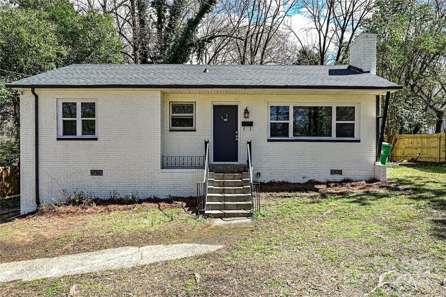 Come view this stunning move-in ready home in the sought-after neighborhood of Enderly Park! Located minutes from uptown Charlotte & International Airport. This gorgeous home had a new roof installed in 2024, & features 3 spacious bedrooms with upgraded bathrooms, an open floor concept leading to an upgraded kitchen equipped with an island, brand-new stainless steel appliances, & granite countertops. The home has refinished original hardwood 
 & LVP flooring. The oversized backyard is perfect for entertaining family & friends. For investors looking to capitalize on this hidden gem, you can build an ADU for in-laws or generate extra rental income as a long/short-term rental. For information on ADU qualifications = https://www.charlottenc.gov/files/sharedassets/city/v/1/growth-and-development/planning-and-zoning/documents/permit-accessory-structure-udo-amended.pdf
Conveniently located near restaurants, breweries, highways, & all the Queen City has to offer, this one won't last!