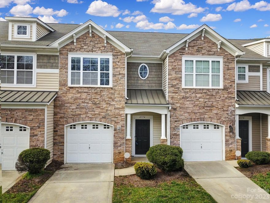 Stunning 3 bedroom, 2.5 bathroom Townhome with open concept living! Main floor boasts great room with fireplace, dining area and spacious kitchen. Second floor bedrooms including primary suite with huge walk-in closet, double vanity, separate soaking tub and walk-in shower. New carpet and freshly painted. Patio,  Attached garage and Move-In Ready!