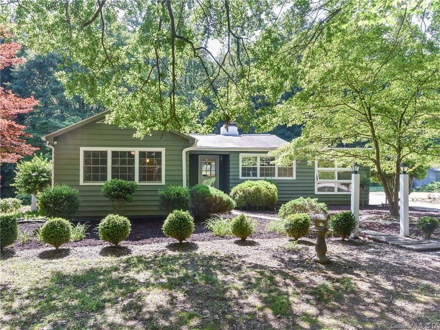 Great opportunity to own this 3 bedroom country cottage situated on 2 gorgeous, private level acres with bold stream. Features spacious kitchen, living room with fireplace, hardwood floors, paver patio, 2 separate storage areas, 2 out buildings, 20 x 24 carport. Ideal for private home, special getaway retreat or mini farm. Relax and enjoy the peaceful surroundings and sound of the stream on the gazebo. Convenient location.