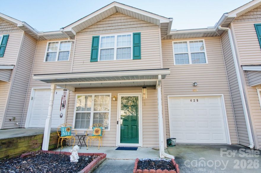 Enjoy easy living in a well-kept Fletcher community close to shopping, restaurants, and major commuting routes. This two-story townhome has a comfortable, practical layout with spaces that actually make sense for everyday life. The main level offers an open living area with a gas fireplace, easy-care flooring, a half bath, and a separate laundry area. The kitchen connects nicely to the dining space and opens out to a private, fenced patio — a great spot for morning coffee, grilling, or a small garden.

Upstairs, all of the bedrooms are together, including a spacious primary bedroom with plenty of closet space and its own bathroom. The additional bedrooms work well for guests, a home office, or whatever your lifestyle needs. Storage won’t be an issue here, with large closets and garage space to keep things organized. A newer roof adds extra peace of mind.

The neighborhood is known for being quiet, convenient, and affordable, making this a great option whether you’re buying your first home, downsizing, or looking for a solid investment (per HOA guidelines). A smart alternative to renting, this home offers comfort, privacy, and location without the hassle of high maintenance.