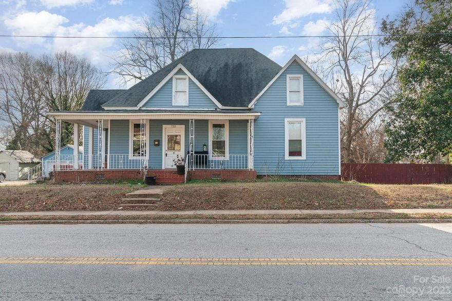 Welcome home!! Beautiful 2 bedroom 2 full bath home with over 1 acre of land. Home features an outdoor above pool, wrap around front porch and back deck. Lots of storage space, large window throughout the home. A must SEE. SOLD AS IS.
