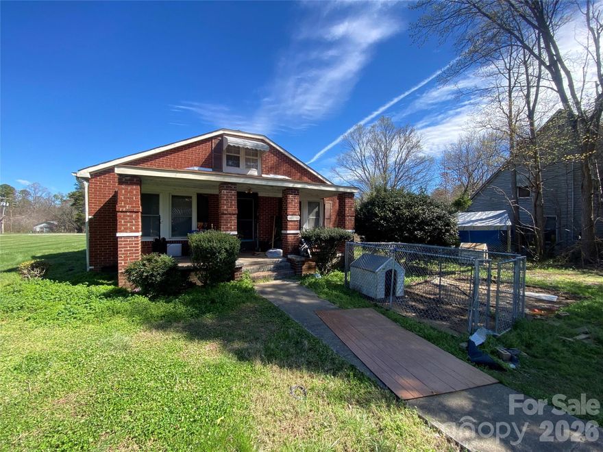 Investor Opportunity!!!  House is being sold as-is.  Great opportunity to renovate this 3 bedroom 1.5 Bathroom with a sunroom.  Most of the floors are original wood.  HVAC does not work.  Unknown if the fireplace with the stove insert works, has not been used by the current owners.  See photos for details about the current condition of the house.  See disclosures for additional issues.  Buyer recommended to do inspections to determine any additional issues.  

Lot Dimensions and zoning were sourced through Rowan County GIS.
