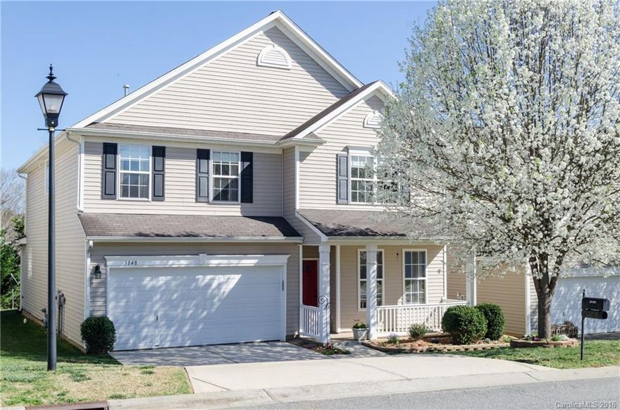 Catawba Hills Gem! Meticulously cared for and maintained two-story home. Completely remodeled! Large open floor plan with wood floors and 9 foot ceilings down stairs.  A large, eat-in kitchen with granite counter tops and custom tile flooring. Large loft perfect for an office, playroom, or recreational space. Master bedroom features cathedral ceilings, large walk-in closet, and luxurious master bath with granite and custom tile floors. Community features a club house, pool, and walking trails.