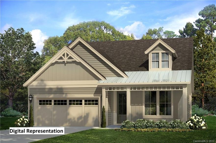 2 Bedroom, 2 Bath, 2-Car Garage home offers over 1,700 sq. ft of a/c living area.  Enjoy a relaxing cup of coffee in the Café located at the front of home just off the kitchen.  As you further enter the home the great room welcomes you with ample natural light. The guest suite and study are located off a private hall allowing for privacy. The owner’s suite at the rear of home provides generous closet space.