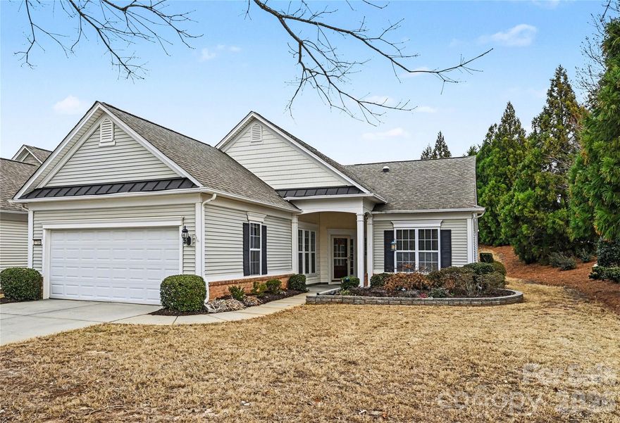 Come and enjoy resort-like living in amenity-rich Sun City Carolina Lakes!  This beautiful 2 bedroom/2 bathroom Surrey Crest home sits on a corner lot in the highly sought after Grey Hawk neighborhood and is conveniently located near The Lodge amenity center and Water's Edge Park. Freshly painted, this lovely home is move-in ready!Kitchen has solar light tube, new (2025) refrigerator, range, and microwave, pull-out shelves, and granite counters.  Almost new washer and dryer also convey.   Now is the time to live your dream! Come and enjoy all the beautiful amenities & diverse activities this premier 55+ community has to offer! Sun City Carolina Lakes has a public golf course and is in close proximity to shopping, restaurants, medical facilities, recreation areas, entertainment, and more!