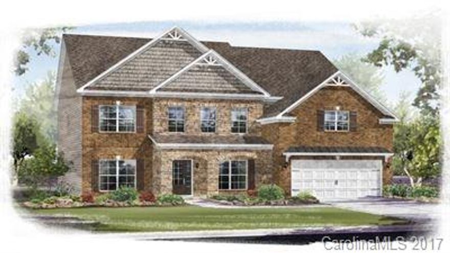 This Waterford Plan's spacious main level showcases a gourmet kitchen with a large center island and butler’s pantry. In addition, it offers a large great room with gas fireplace, guest suite, study, sun room and dining room. The second level is host to a beautiful owner’s retreat, 3 additional beds, 2 baths, a game room and laundry room.
It also includes a three car garage.