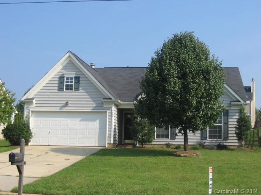 Beautiful ranch home. Wired for surround sound in great room. Large kitchen with back patio and fenced yard. Master bath has double vanity, garden tub and separate shower. Walk Score: 28 (Car Dependent)  $200 Pet fee is per pet that does not exceed 30 lbs.