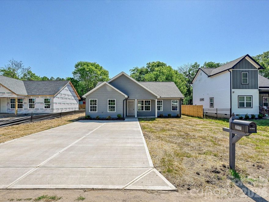 WELCOME to your gorgeous NEW CONSTRUCTION HOME!  What a RARE opportunity to find such a STUNNING home under 300k in Rock Hill.  Convenient to I-77 and the charm of downtown Rock Hill shopping and restaurants!  From the moment you walk in you will be greeted with beautiful flooring that will lead you to a STUNNING KITCHEN where no detail was left behind.  This NEW CONSTRUCTION RANCH home is full of the latest modern designs and ready for you to settle into.  Outside you will find a very spacious and FLAT yard, waiting for you to make your own design come to fruition. The only question left, is will you enjoy your coffee on the front patio or out back?