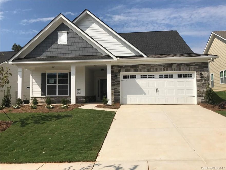 Lovely ranch w/spacious bonus & unfinished storage on 2nd floor. 9ft. ceilings on 1st floor. Owner's bath includes upgraded 4ft. ceramic tile shower seat & surround. Gorgeous screened porch w/ceiling fan. 5" Hickory Hardwoods in foyer, kitchen, breakfast & family room. Elite kitchen features Tahoe painted maple cabinets, granite, tile backsplash & GE SS appliances w/gas range. Schlage Z wave touchpad w/deadbolt, Tankless water heater, eBuilt with HERS, sodded yard.