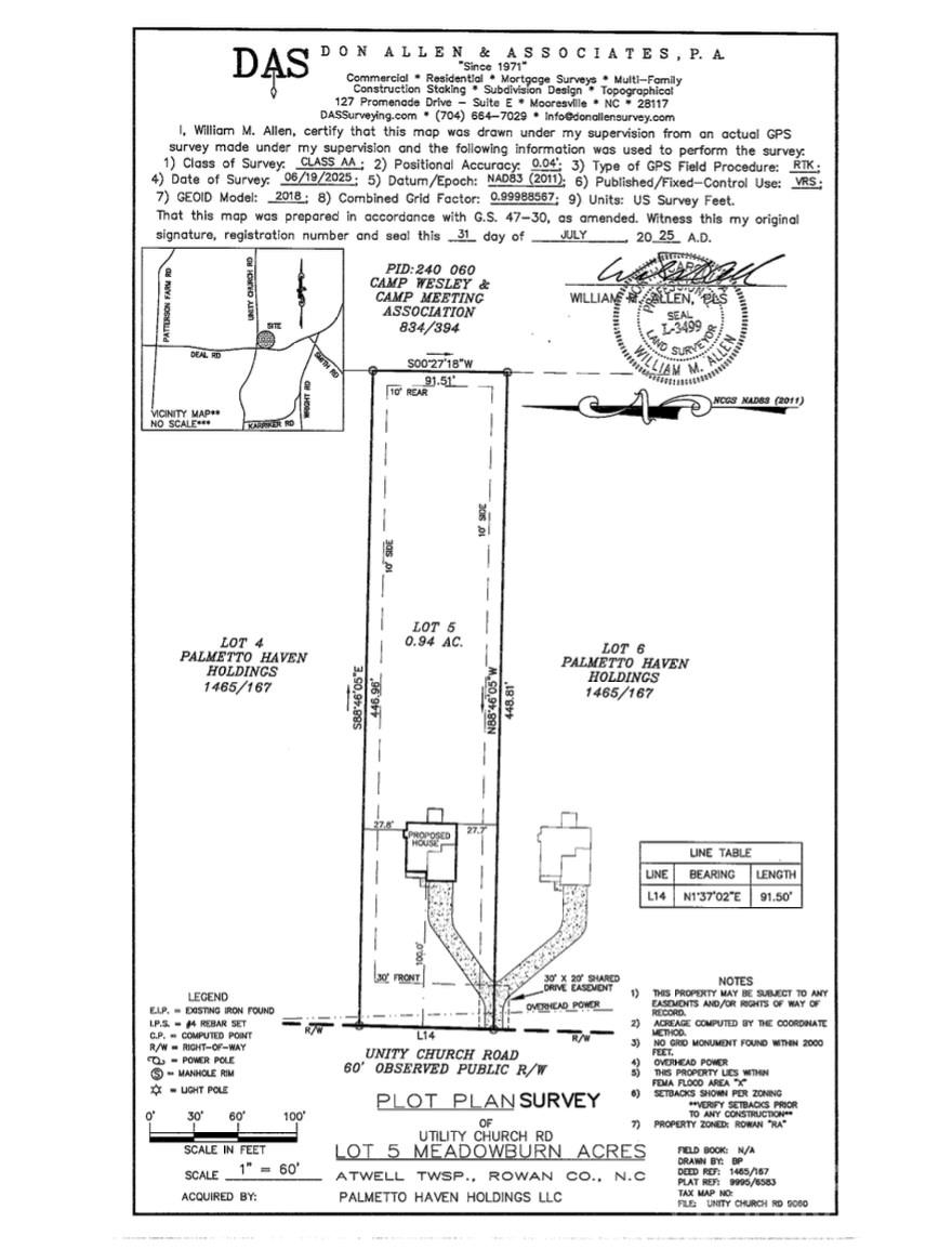 9082 Unity Church Road