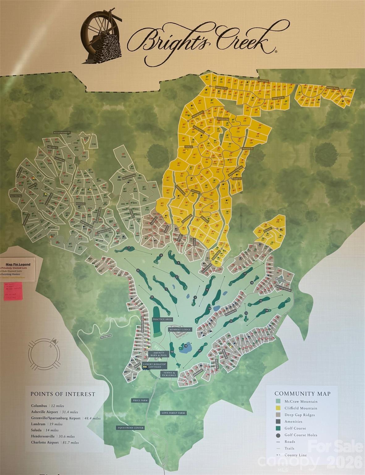 Brights Creek - Land