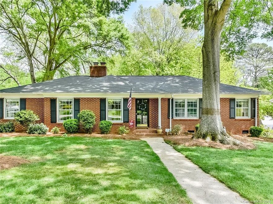 Charming as they come. 3 bedroom 2 bath ranch. Beautiful refinished hardwood floors. Updated kitchen, granite countertops, SS appliances  huge backyard. Screened in porch.