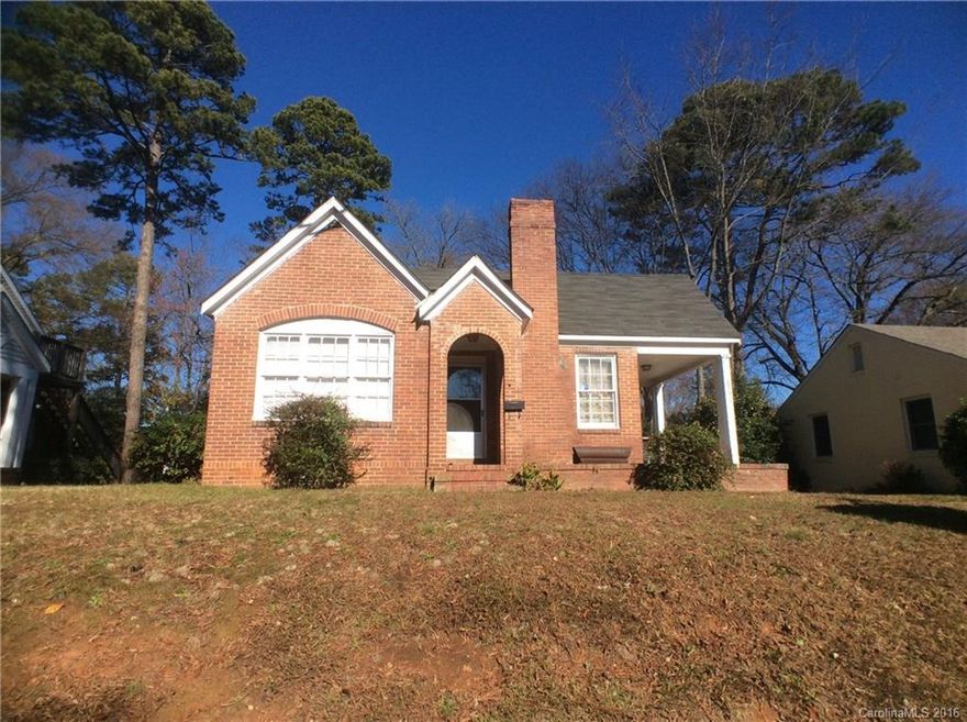 Vintage charm! Brick bungalow w/amazing curb appeal w/arched details & front facing chimney! Interior features refinished hardwood floors throughout much of the home. FR w/decorative FP. Cozy, user-friendly KTN w/convenient layout & of-the-moment white cabinetry. Tiled BA. Utility room for extra functionality. Less than 10 min to a highly rated magnet high school and Uptown. Walk to shopping and dining. Close to several parks & library branches.