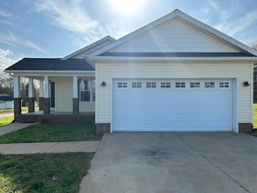 Move in ready! 3 bedroom, 2 bath ranch home on .69 acre lot! Located in the Beaver Dam Estates neighborhood centrally located in the Boiling Springs area of Cleveland County. Open floorplan. Fresh paint throughout. All new flooring. Large living room with fireplace. Lovely kitchen with plenty of cabinet & counter space. Primary bedroom is oversized & has double closets. Both bathrooms have oversized vanities & tub/shower combo. Spacious laundry room with cabinets right off the garage. Vinyl windows. Architecture roof. New water heater. Covered rocking chair front porch. Located on a corner lot.