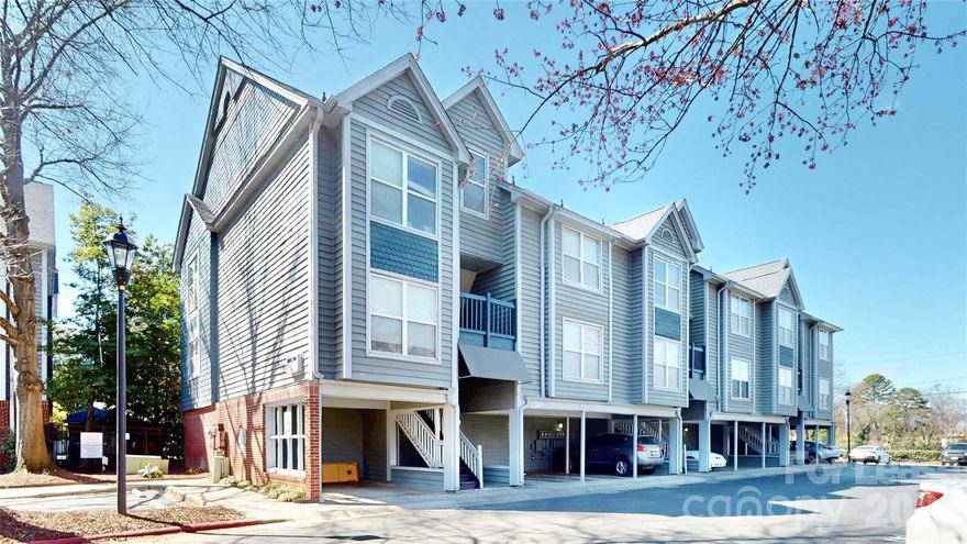 Beautiful Fourth Ward condo walkable to all the fun sites of Charlotte! 2 bedroom/2 bath and 2 levels of living space.  LVP flooring throughout, abundance of natural light, wood burning fireplace & vaulted ceiling in the living room are a few of the highlights! Kitchen features breakfast bar, granite countertops and stainless steel appliances. Washer/dryer included.  Furnishings are preferred to be left but optional.  Enjoy the fabulous amenities, including the pool for summertime fun, fire pit, grilling station, and gym.  1 covered designated parking spot.  Enjoy proximity to Uptown restaurants, Panthers Stadium, Knights Stadium, Spectrum Center, & nightlife! Easy access to I-277 & I-77.  Pets conditional with landlord approval.